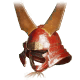Crimson General's Helmet